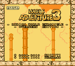 Luigi's Adventure 3 - Overseas Edition